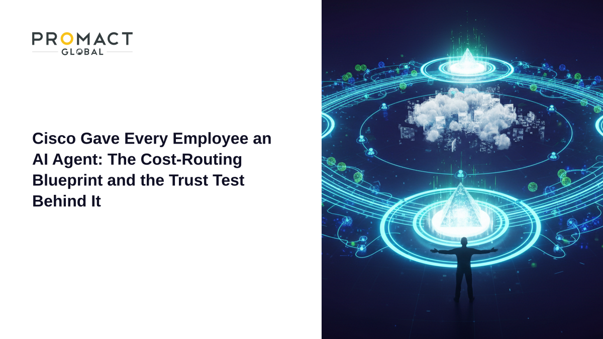 Cisco Gave Every Employee an AI Agent: The Cost-Routing Blueprint and the Trust Test Behind It